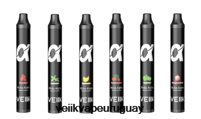 VEIIK Micko Alpha vape desechable 600 inhalaciones 500mah múltiples sabores - VEIIK Vape Montevideo LLPN58