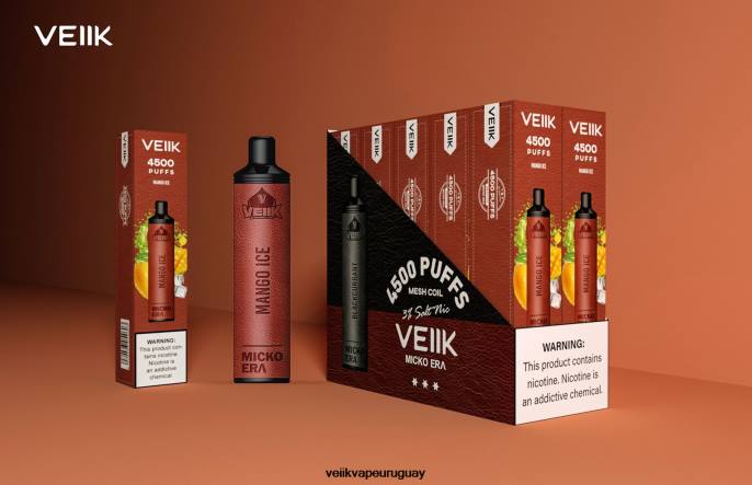 VEIIK Micko Era 4500 inhalaciones desechables de 30 mg hielo de mango - VEIIK Vape Montevideo LLPN8