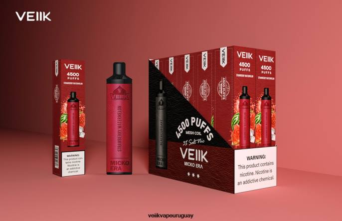 VEIIK Micko Era 4500 inhalaciones desechables de 30 mg sandia fresa - VEIIK Vape Micko Q Uruguay LLPN1