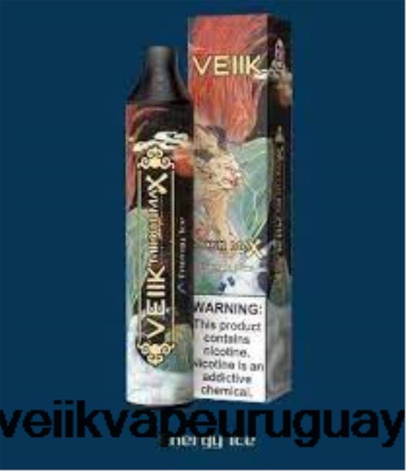 VEIIK Micko MAX vaporizador desechable 1500 inhalaciones hielo energético - VEIIK Vape Price LLPN49