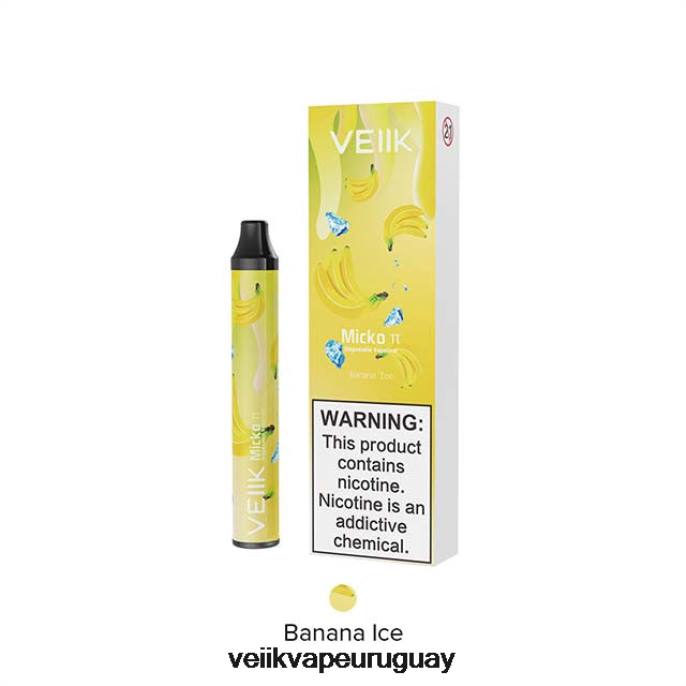 VEIIK Micko Pie vaporizador desechable 600 inhalaciones hielo de plátano - VEIIK Airo Pod Kit LLPN25